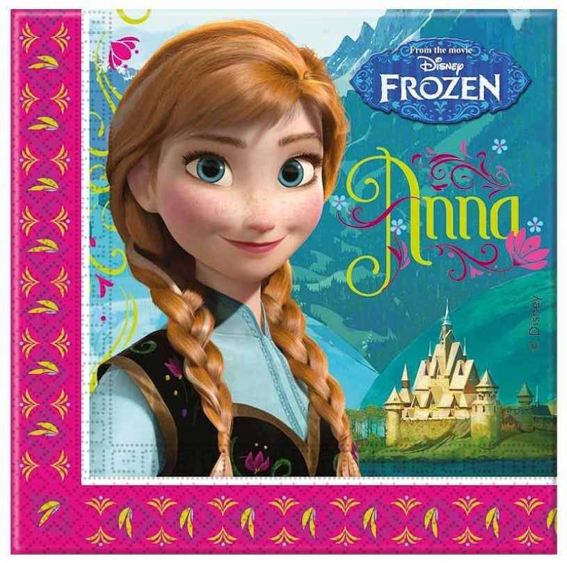 Disney Frozen Servetten 33x33cm 20 stuks
