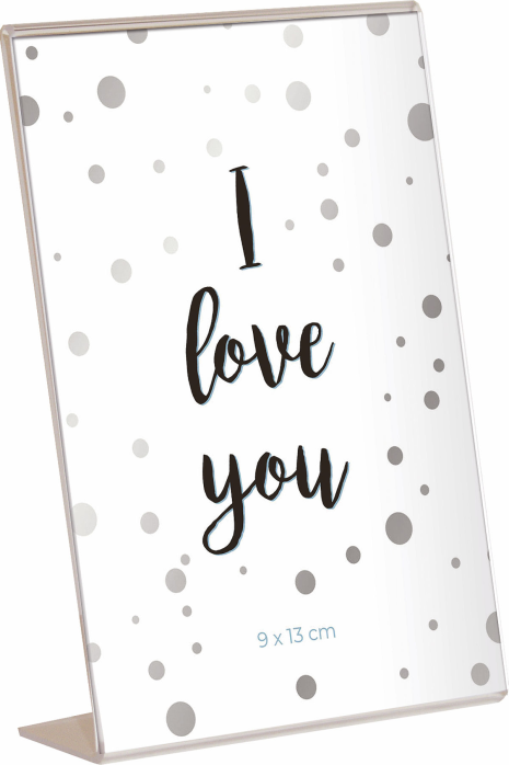 Fotolijst Newport 9x13cm - Transparant (V)