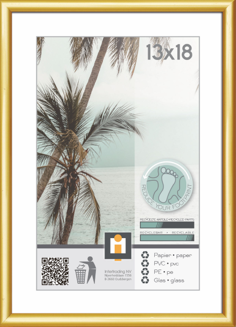 Fotolijst Kyoto 13x18cm - Goud