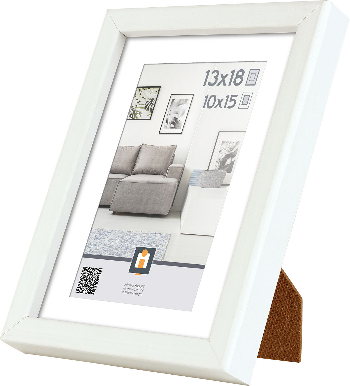 Fotolijst Madrid13x18cm - Wit