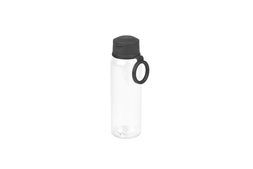 Amuse Waterfles 500ml met clip - Charcoal