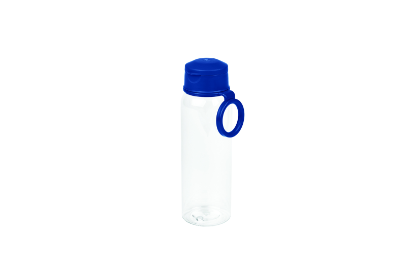Amuse Waterfles 500ml met clip - blauw