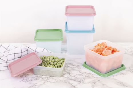 Amuse Amuse diepvriesdoos set 10 pcs - roze/groen/blauw