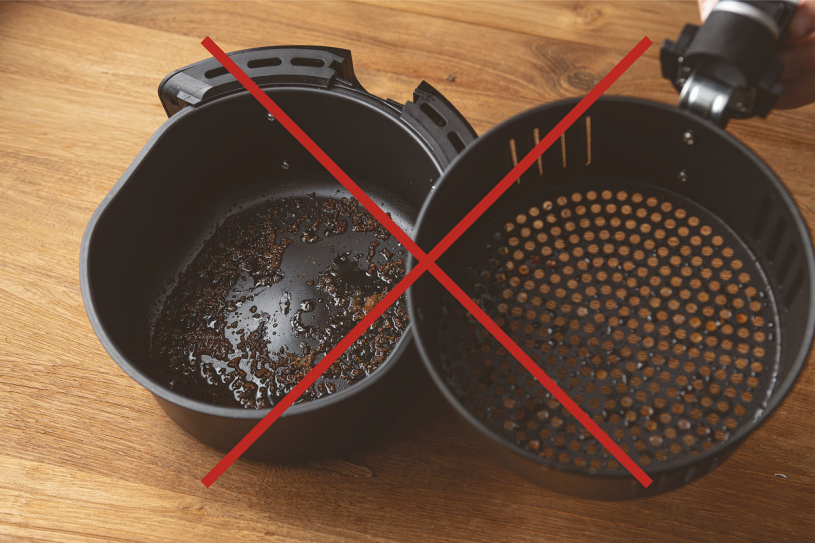 NoStik Bak-& beschermfolie voor Air Fryer 23.5-25.5cm