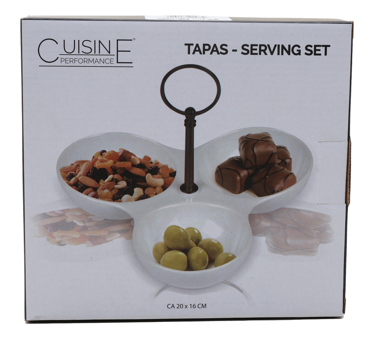 Cuisine Performance Serveerschaal tapas mat wit