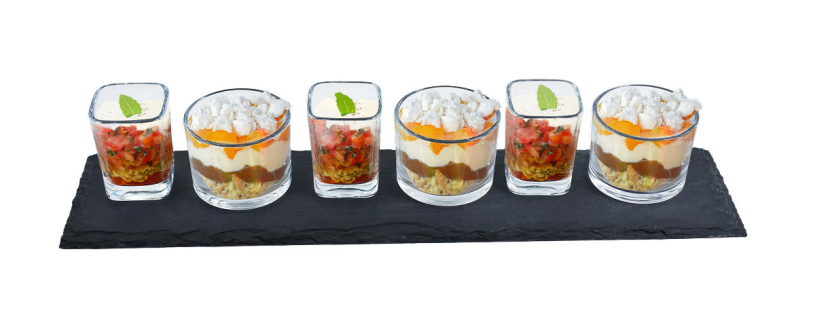 Cuisine Performance Aperatief set leisteen