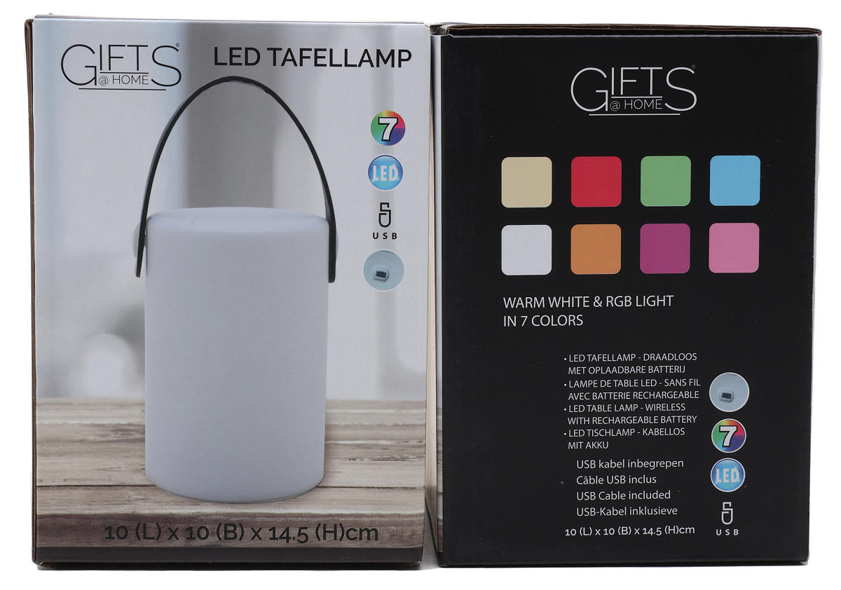 Tafellamp LED met handvat incl.usb kabel