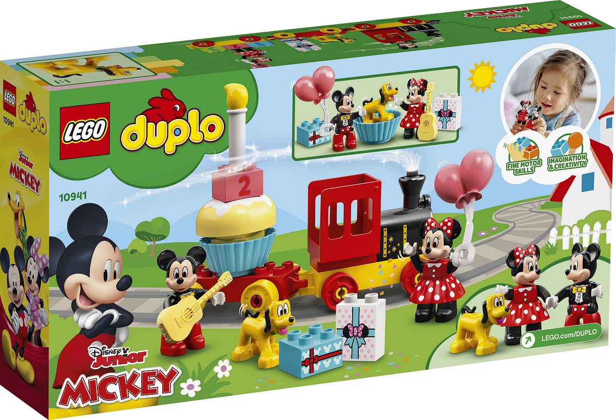 DUPLO Disney Mickey & Minnie Verjaardagstrein