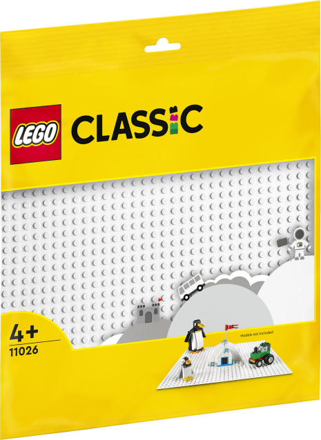 LEGO Classic Witte Bouwplaat