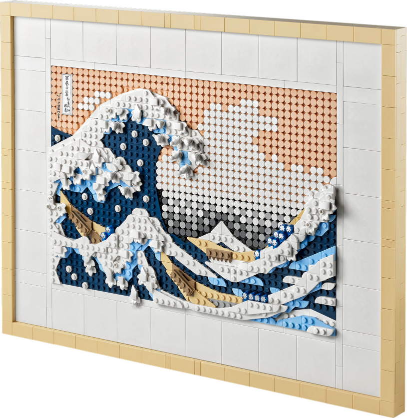 LEGO Art Hokusai – De grote golf
