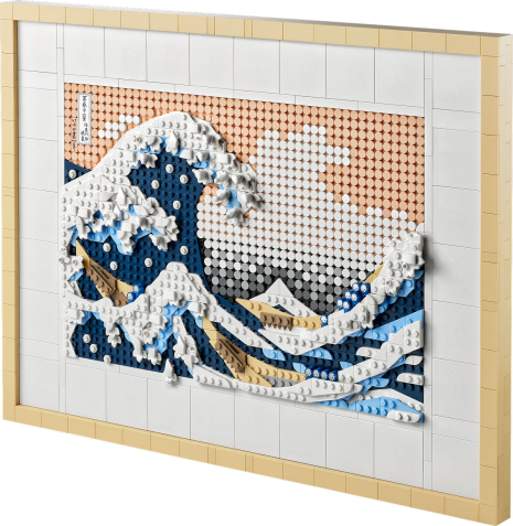 LEGO Art Hokusai – De grote golf