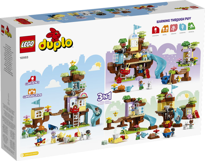 DUPLO Stad 3in1 Boomhut
