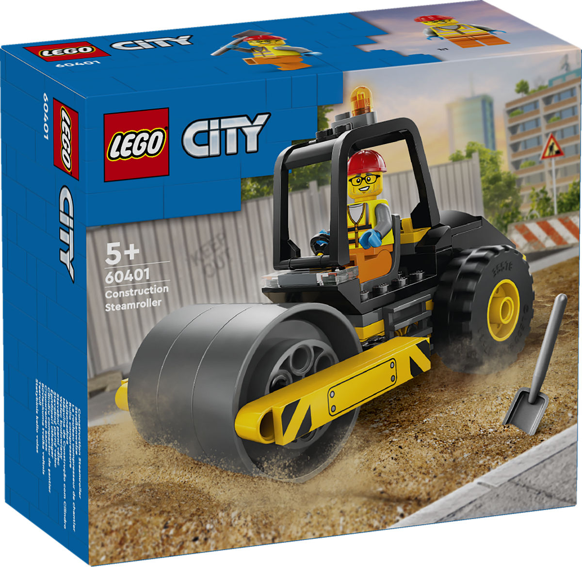 LEGO City voertuigen Stoomwals