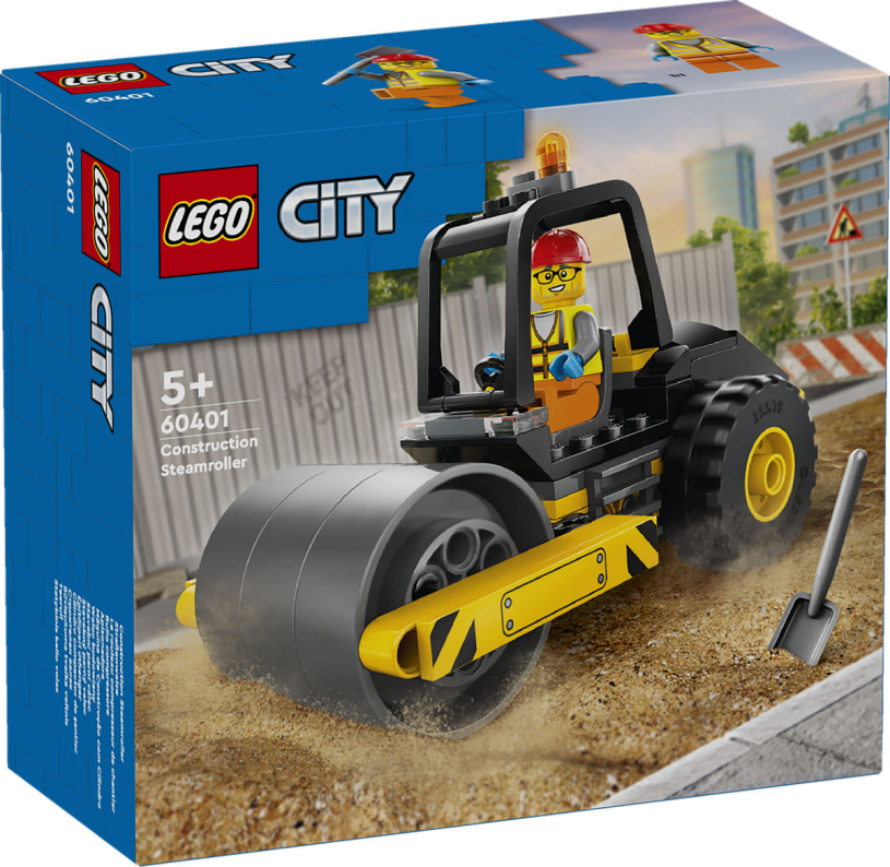 LEGO City voertuigen Stoomwals