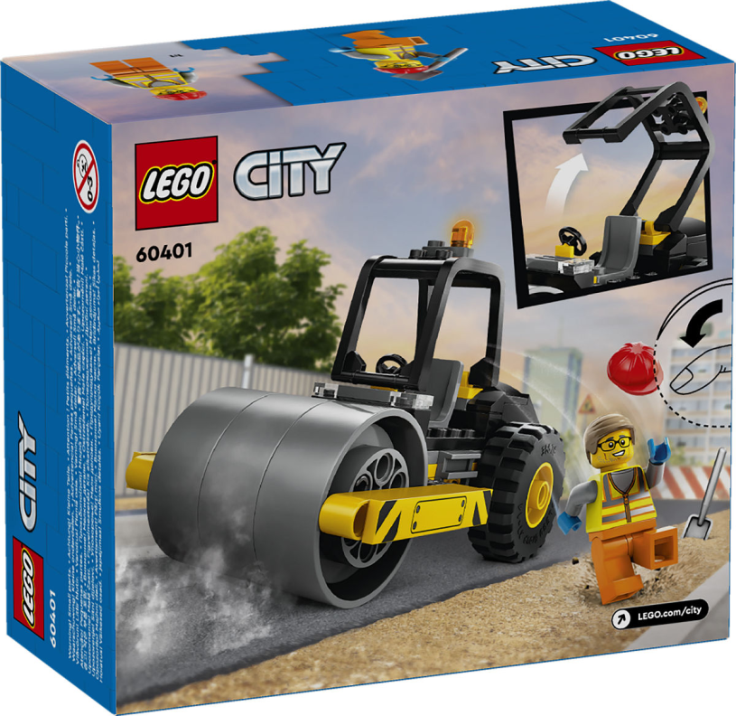 LEGO City voertuigen Stoomwals