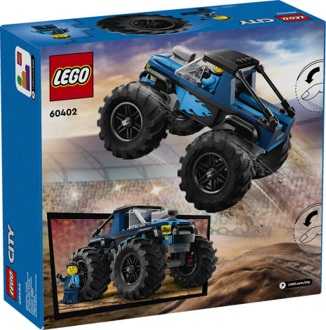 LEGO City voertuigen Blauwe monstertruck