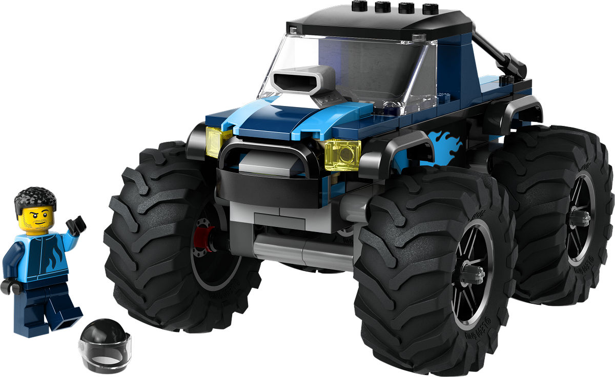 LEGO City voertuigen Blauwe monstertruck