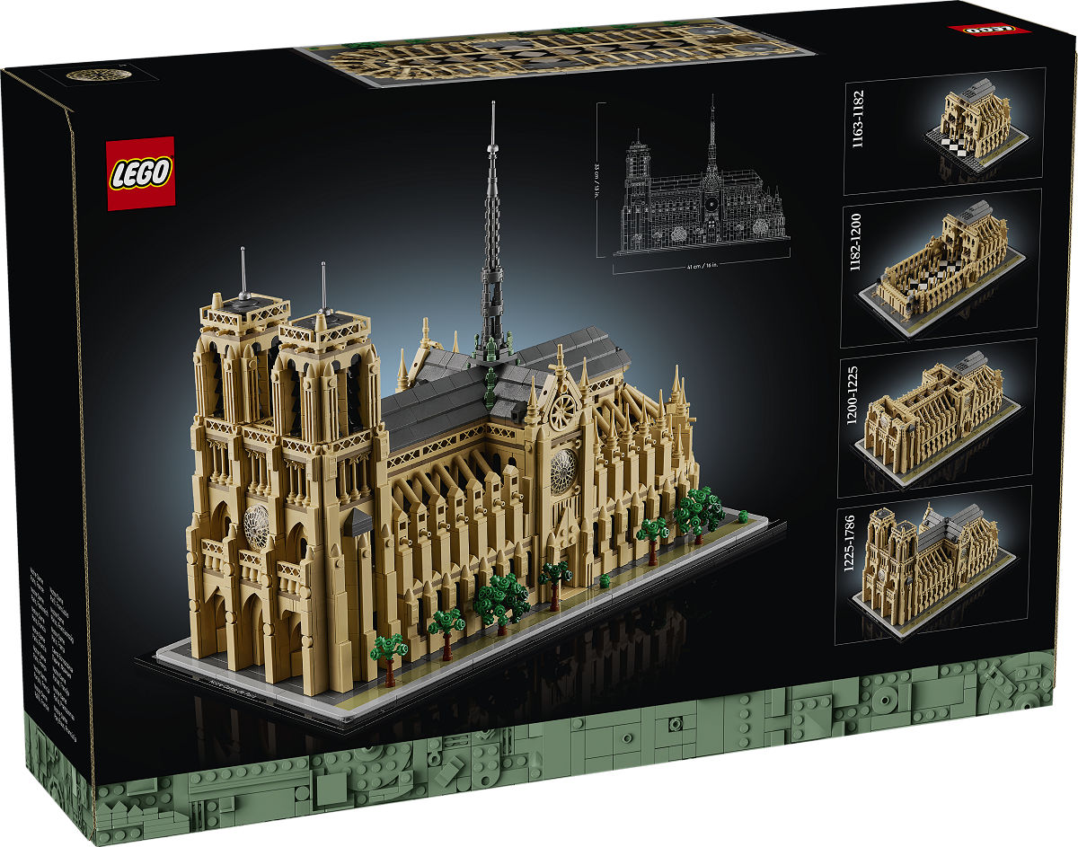 LEGO Architecture Notre-Dame van Parijs