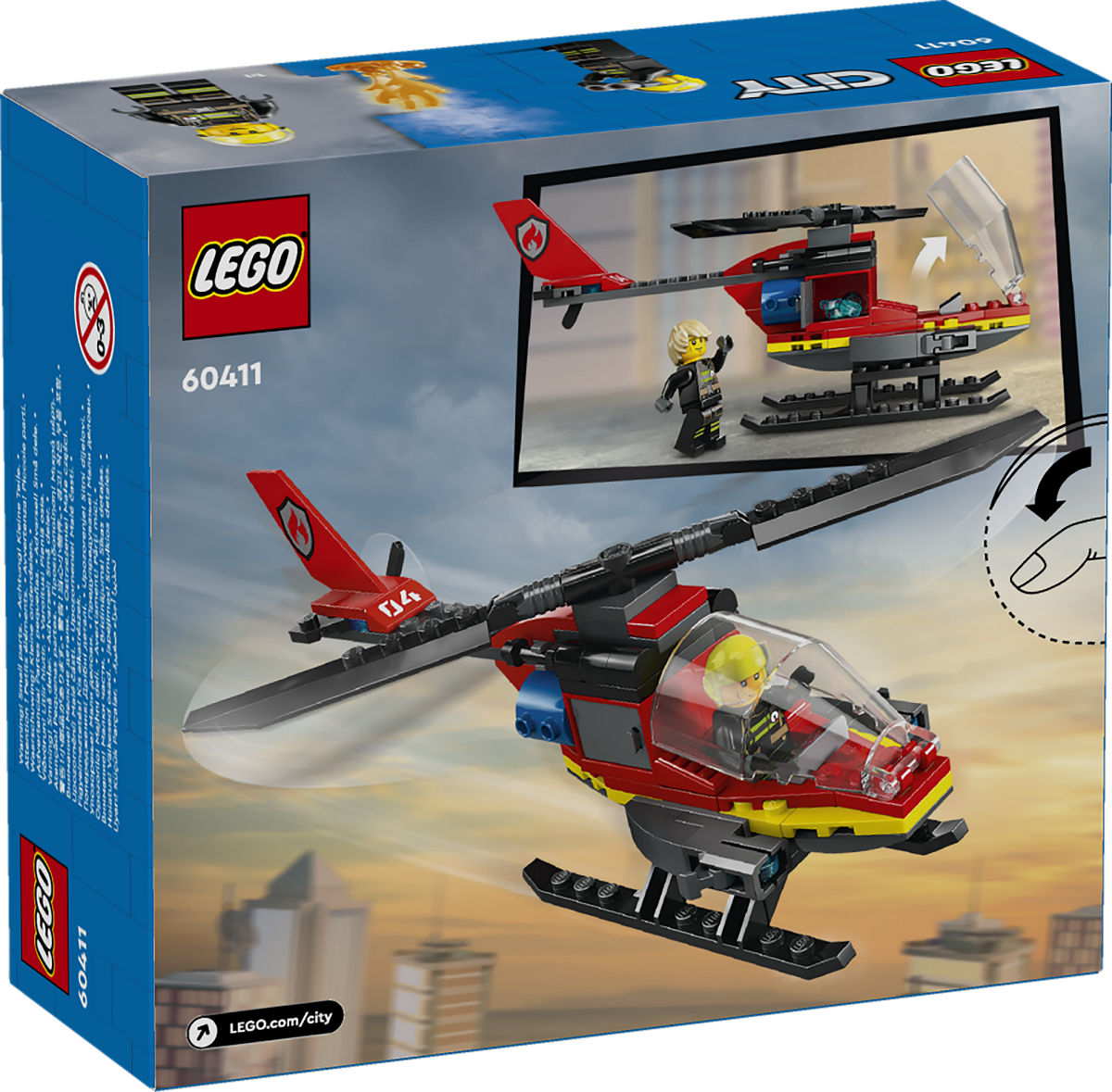 LEGO City Brandweer Brandweerhelikopter