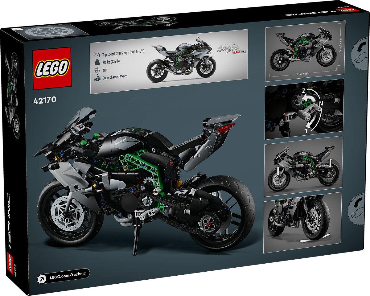 LEGO Technic Kawasaki Ninja H2R motor