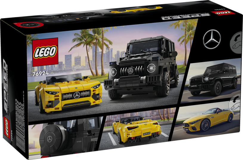 LEGO Speed Champions Mercedes-AMG G-63 en SL-63