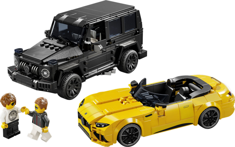 LEGO Speed Champions Mercedes-AMG G-63 en SL-63