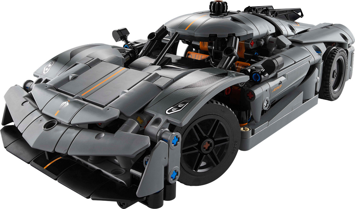 LEGO Technic Koenigsegg Jesko Absolut grijze hypercar