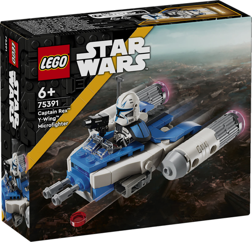 LEGO Star Wars Captain Rex Y-wing microfighter