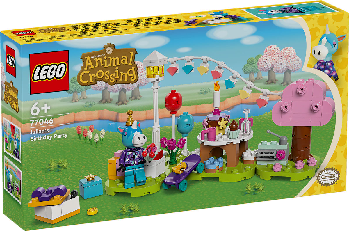 LEGO Animal Crossing Julians verjaardagsfeestje