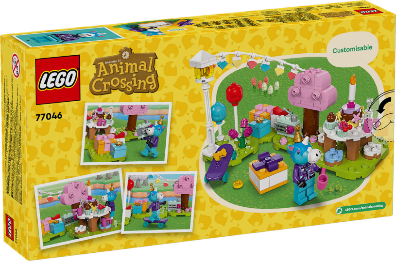 LEGO Animal Crossing Julians verjaardagsfeestje
