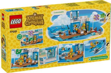 LEGO Animal Crossing Vlieg met Dodo Airlines