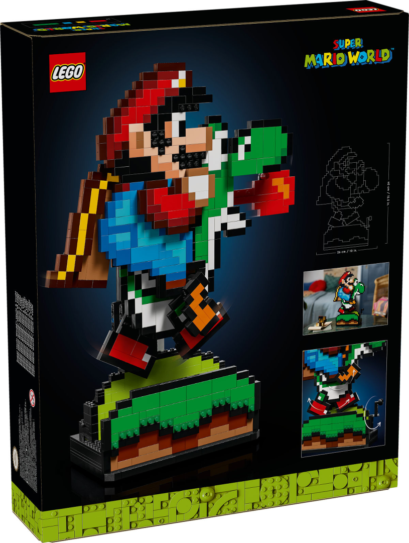 LEGO Super Mario World - Mario en Yoshi