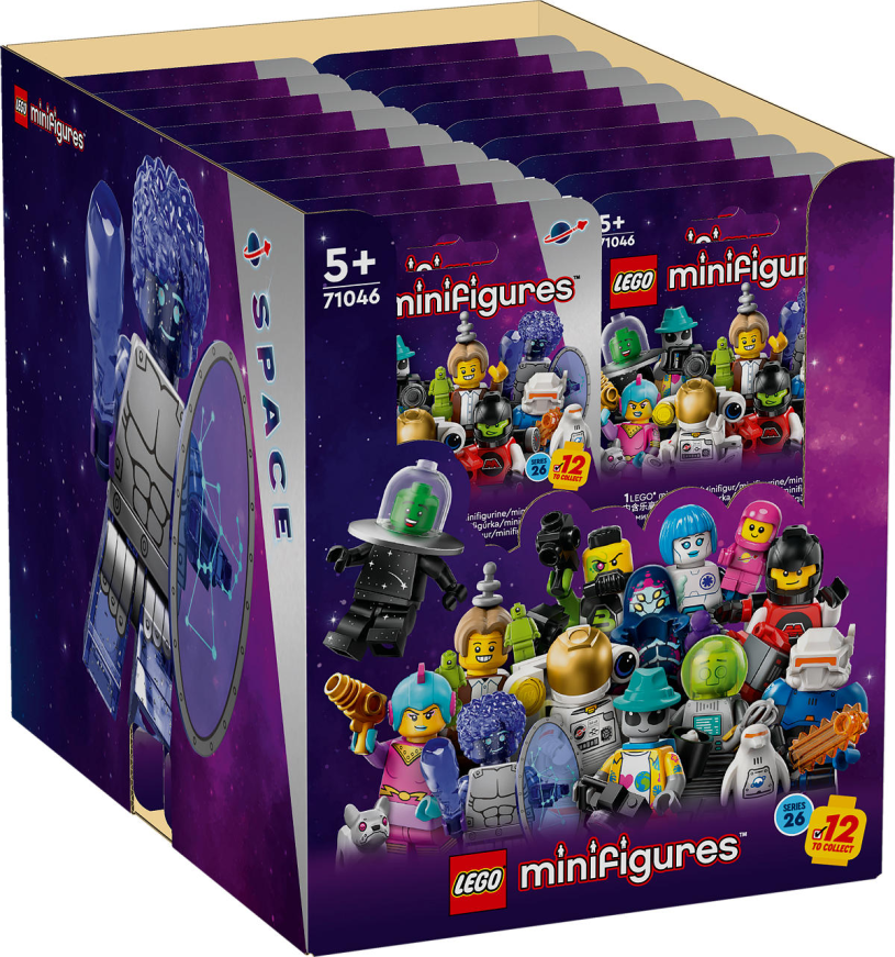 LEGO Minifiguren Serie 26 Ruimte in display