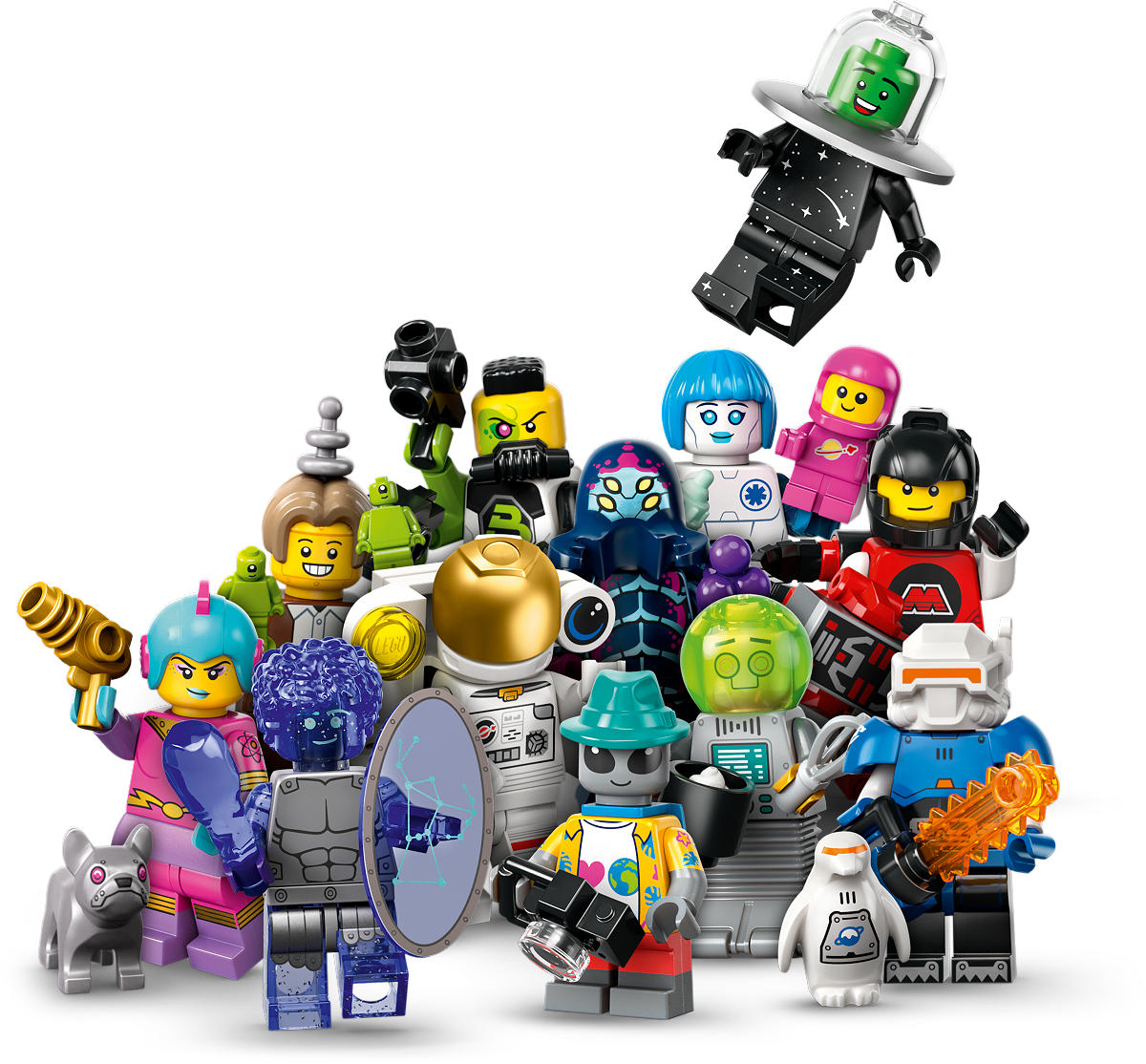 LEGO Minifiguren Serie 26 Ruimte in display