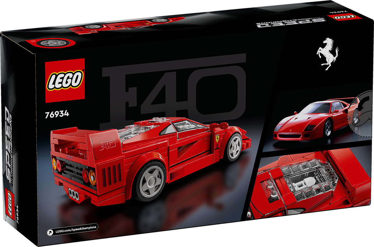 LEGO Speed Champions Ferrari F40 supercar