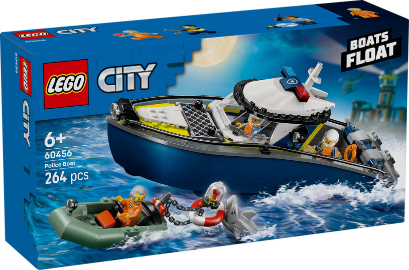 LEGO City Politie Achtervolging met politieboot