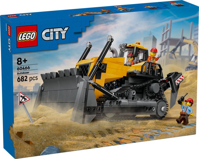 LEGO City Voertuigen Gele bulldozer