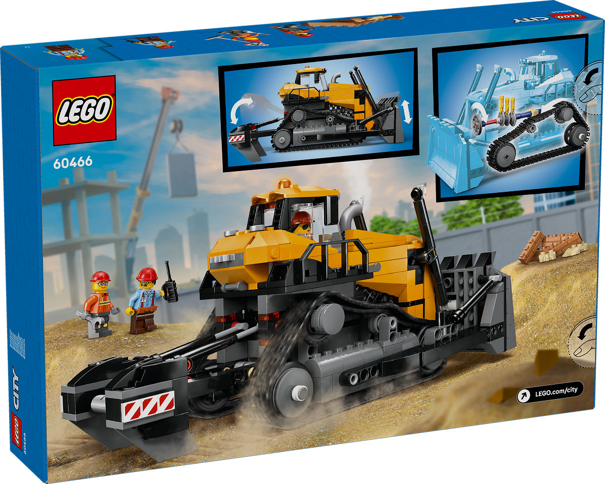 LEGO City Voertuigen Gele bulldozer
