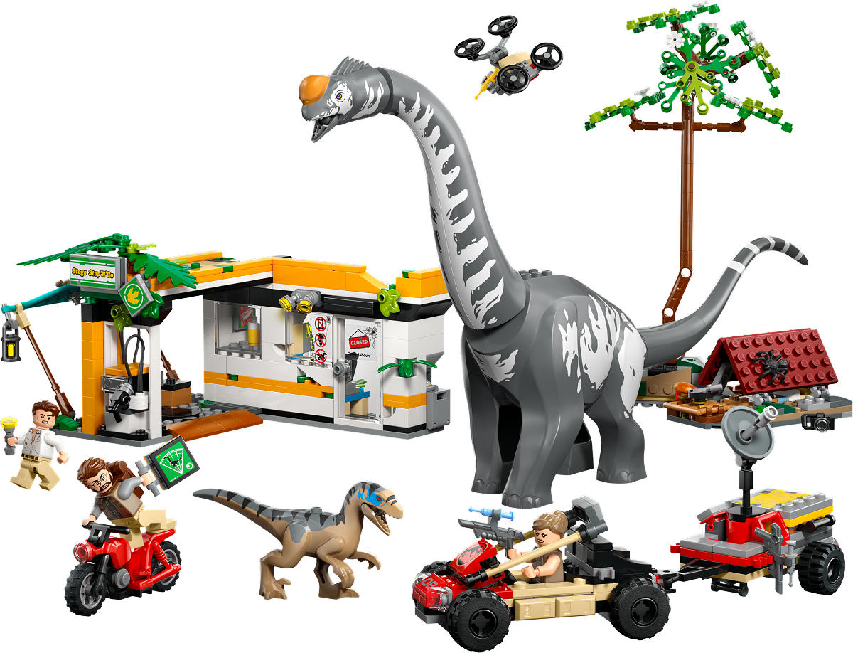LEGO Jurassic World Raptor en Titanosaurus opsporingsmissie