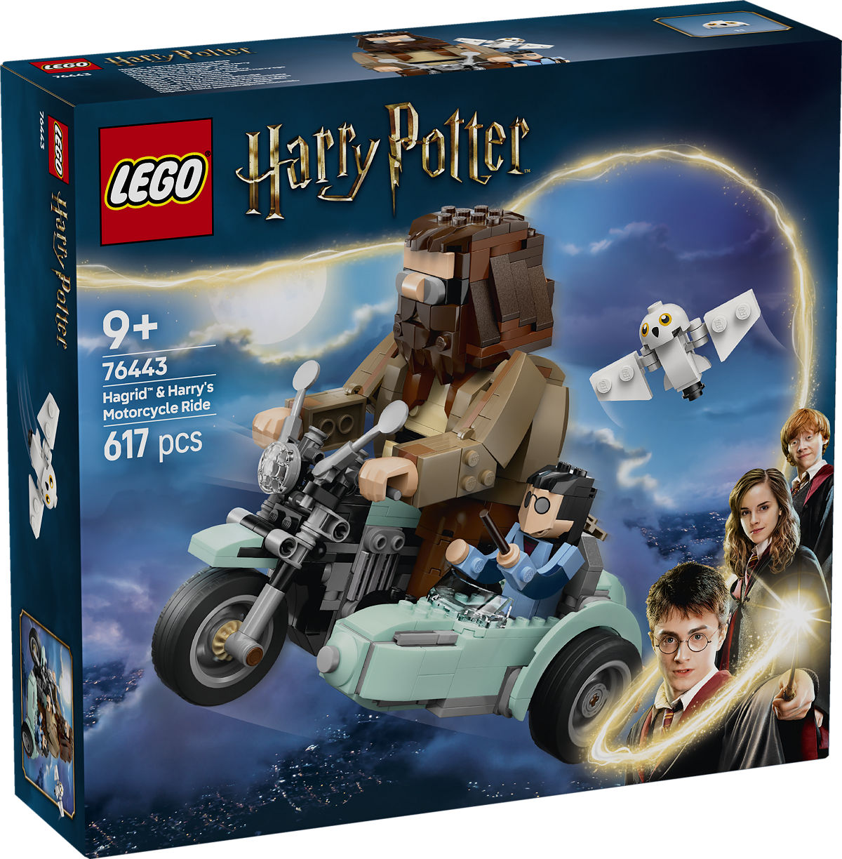 LEGO Harry Potter Hagrid en Harry's rit op de motor