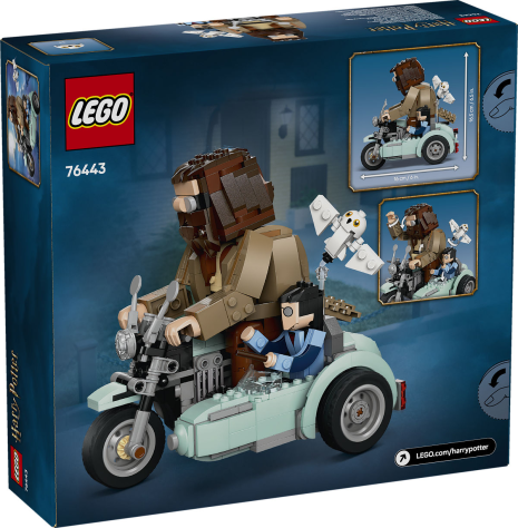 LEGO Harry Potter Hagrid en Harry's rit op de motor