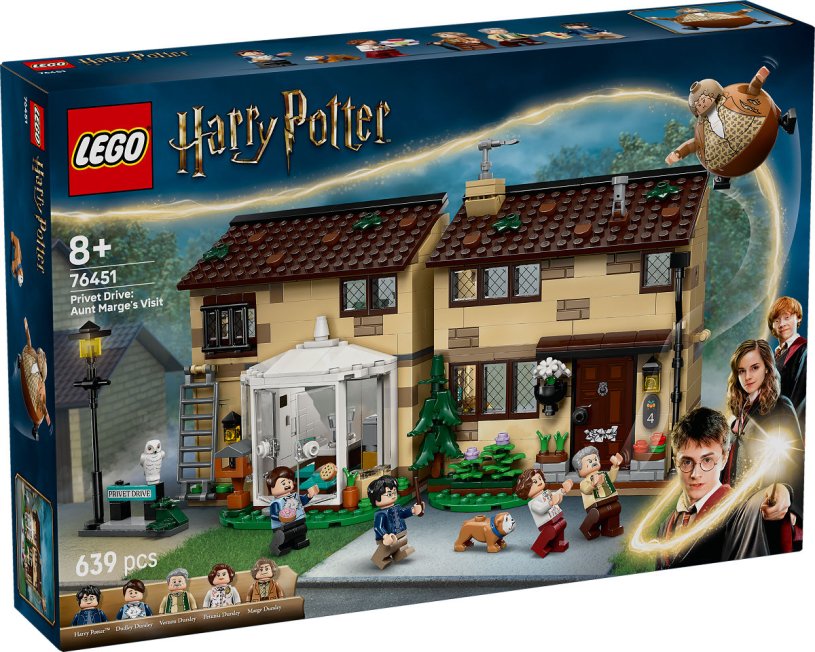 LEGO Harry Potter Ligusterlaan: bezoek van tante Margot