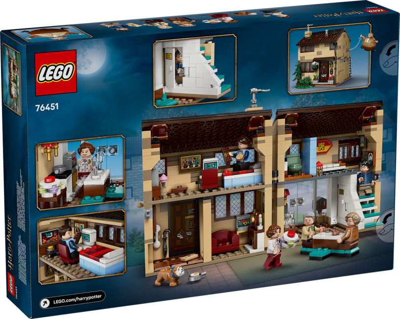 LEGO Harry Potter Ligusterlaan: bezoek van tante Margot