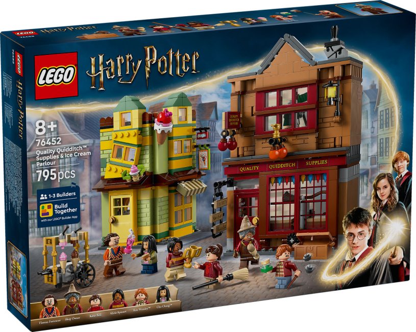 LEGO Harry Potter Zwik Zwachtels Zwerkbalpaleis en ijssalon