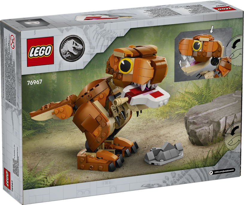 LEGO Jurassic World Kleine Eetster: T. rex