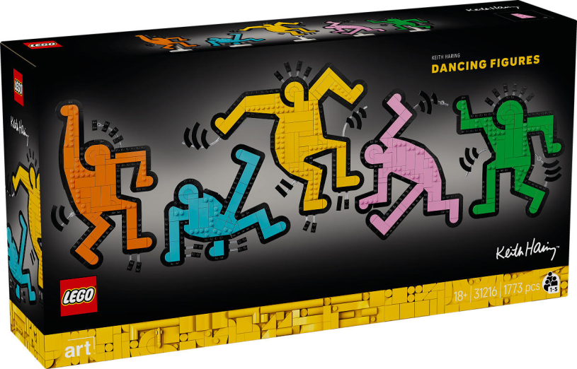 LEGO ART Keith Haring - Dancing Figures