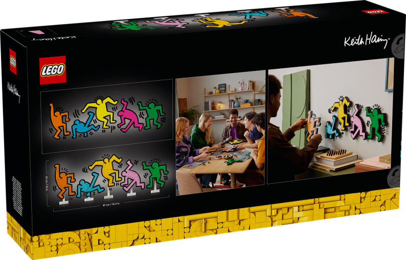 LEGO ART Keith Haring - Dancing Figures