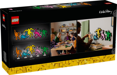 LEGO ART Keith Haring - Dancing Figures