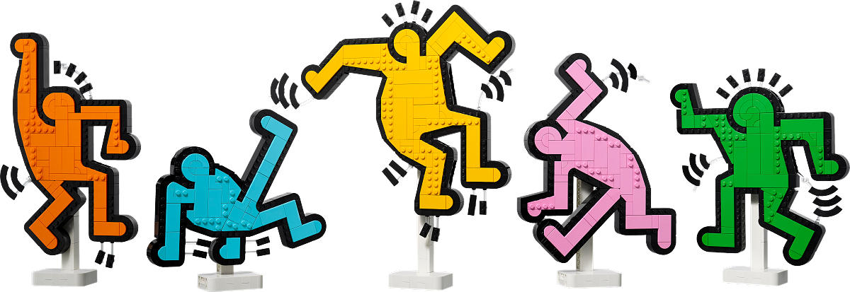 LEGO ART Keith Haring - Dancing Figures
