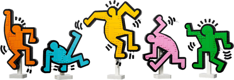 LEGO ART Keith Haring - Dancing Figures